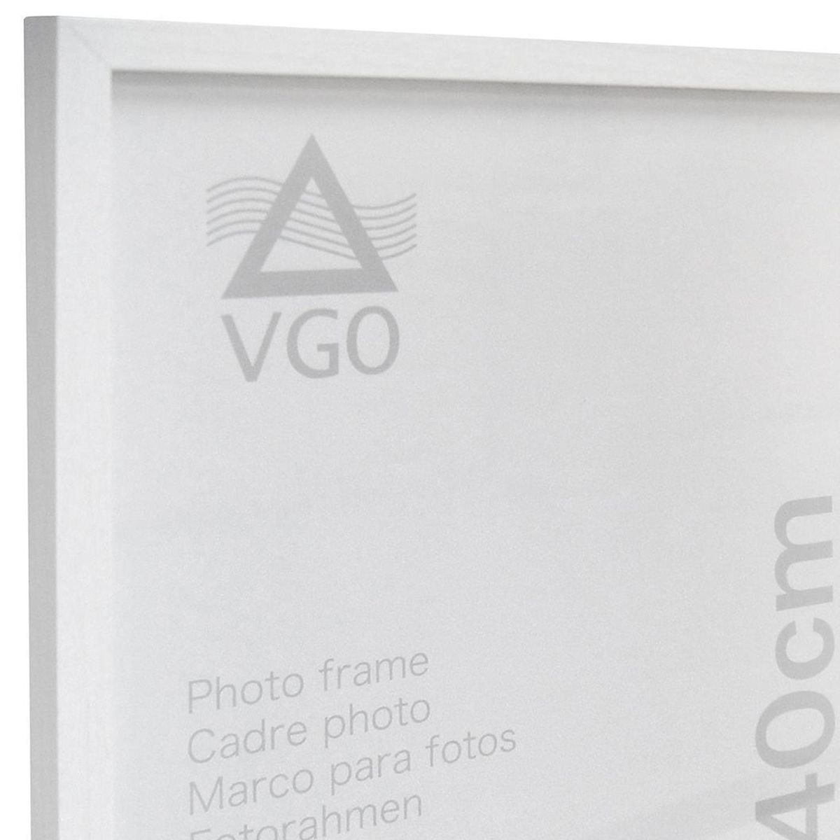 GENERICO - Marco de Foto 40x50 cm Blanco Madera