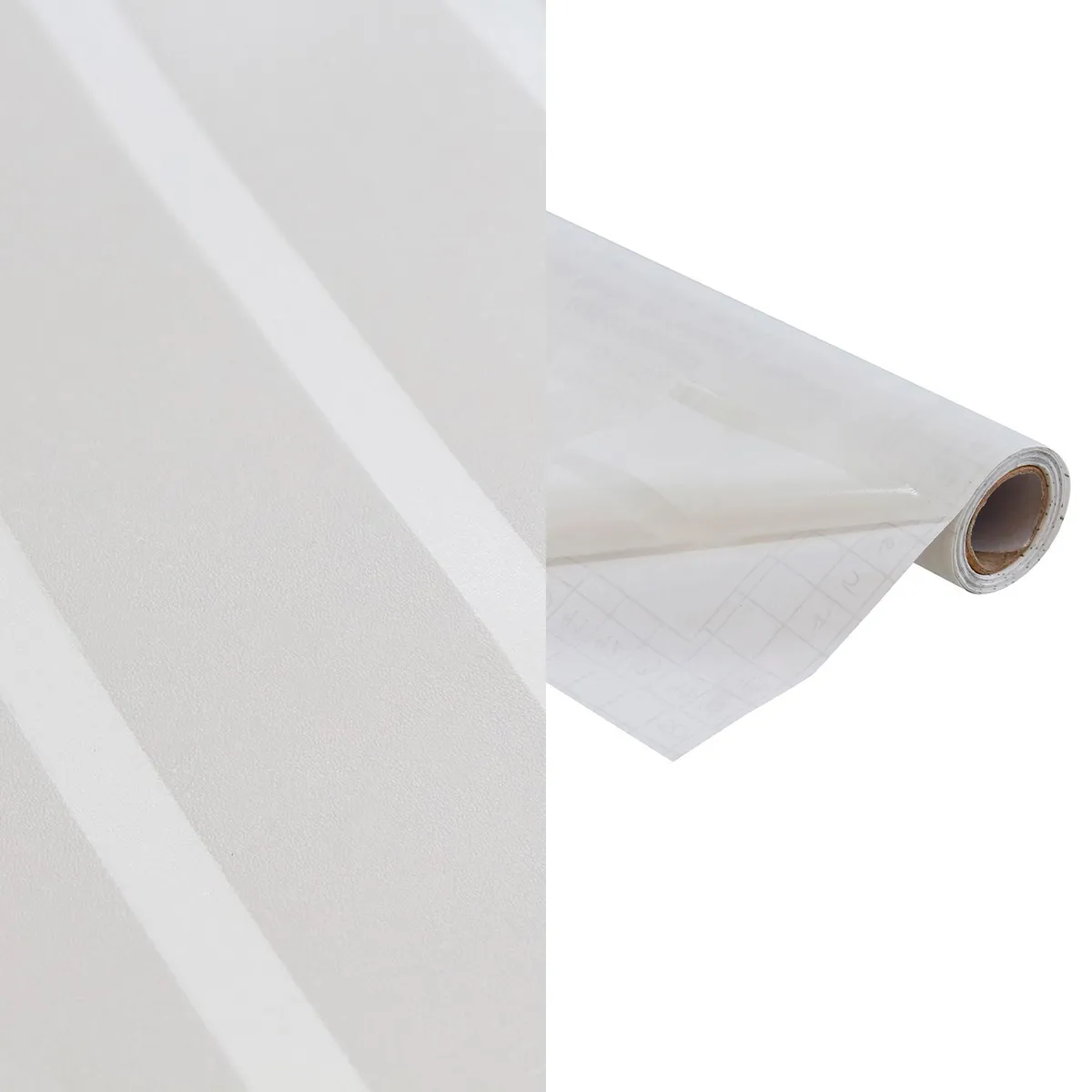 MURESCO - Papel Pvc Adhesivo Transparente Rayas 0.9 m2