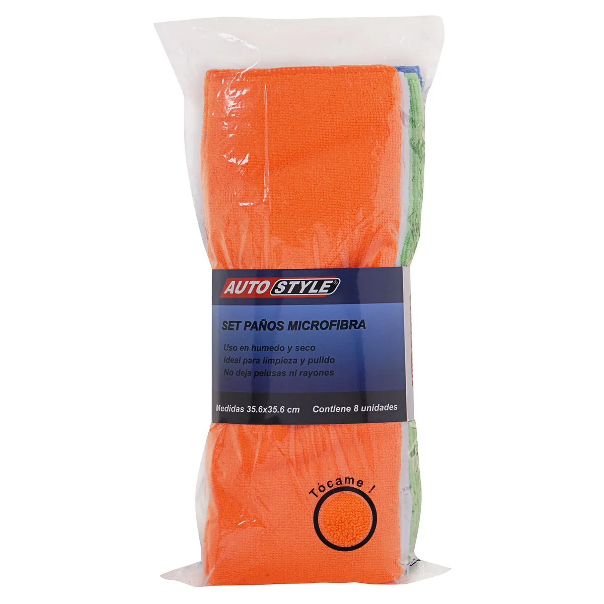 AUTOSTYLE - Set de Paños Autostyle para Auto 8 Unidades