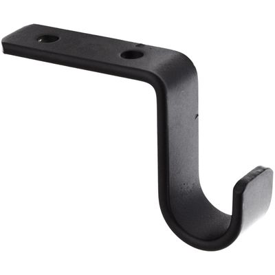 Imagen 2 del producto Set De Soportes Para Barra De Cortina 16 Mm 2 Unidades Negro