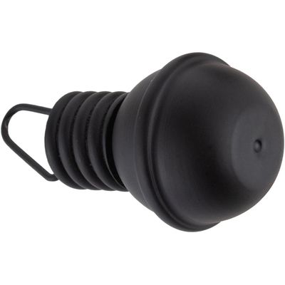 Imagen 2 del producto Set De Terminales Para Barra De Cortina 16 Mm 2 Unidades Negro