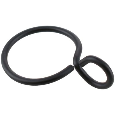 Imagen 2 del producto Set De Argollas Para Cortina 16 Mm 10 Unidades Negro
