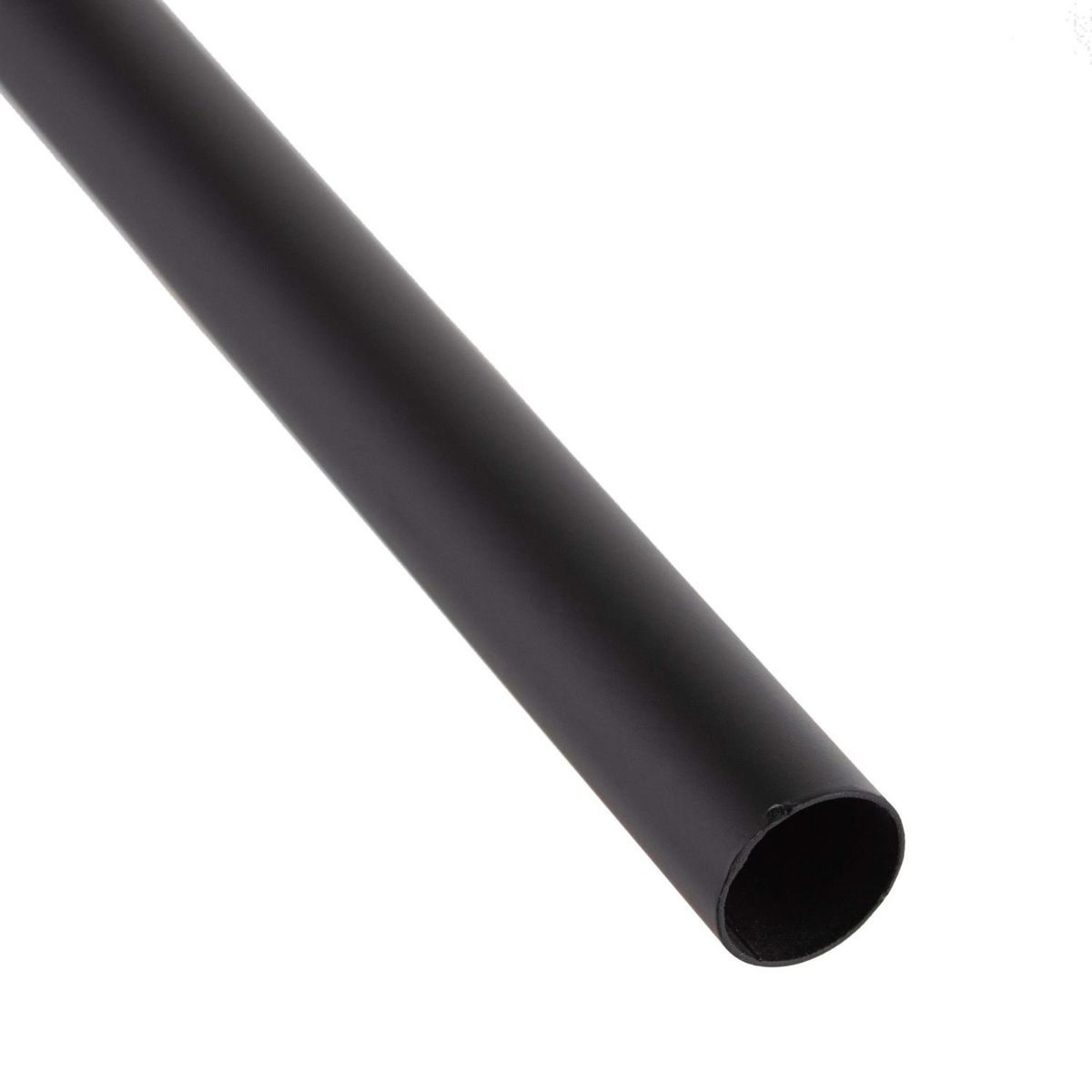 FERRATO - Barra cortina metal 16 mm 1 m negro