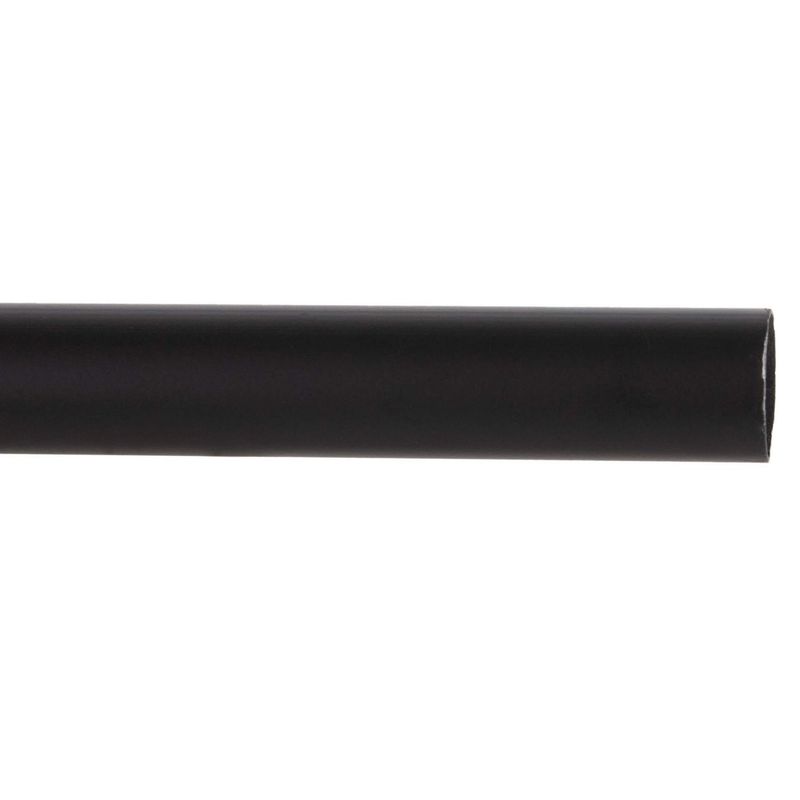 FERRATO - Barra cortina metal 16 mm 2,5 m negro