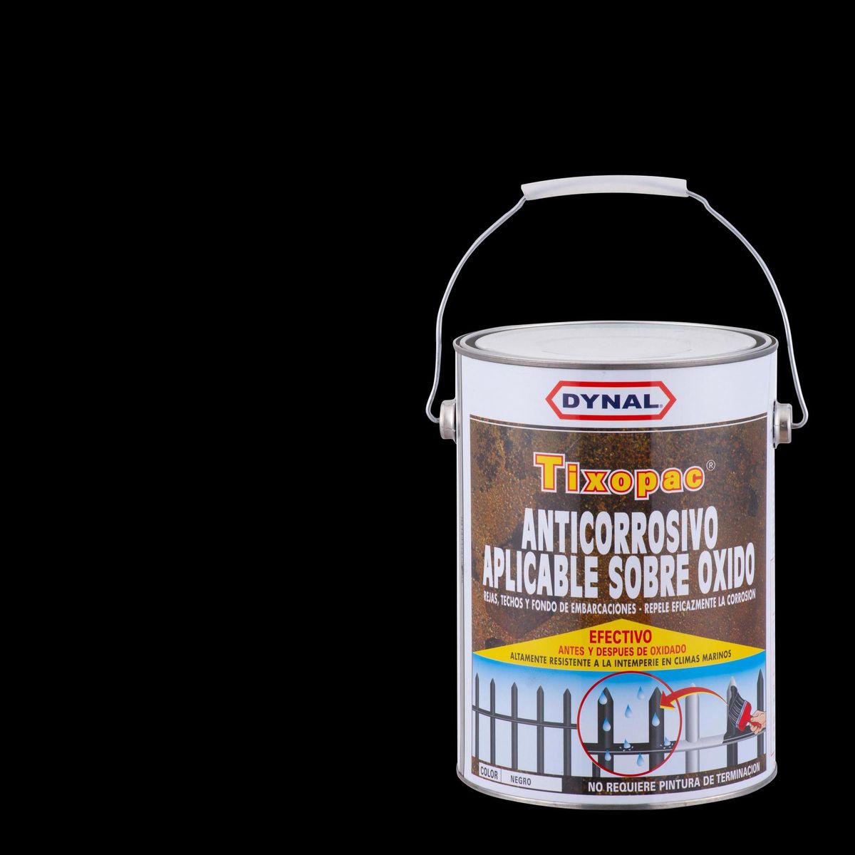 DYNAL - Anticorrosivo Lata 1 galón(es) Mate Negro