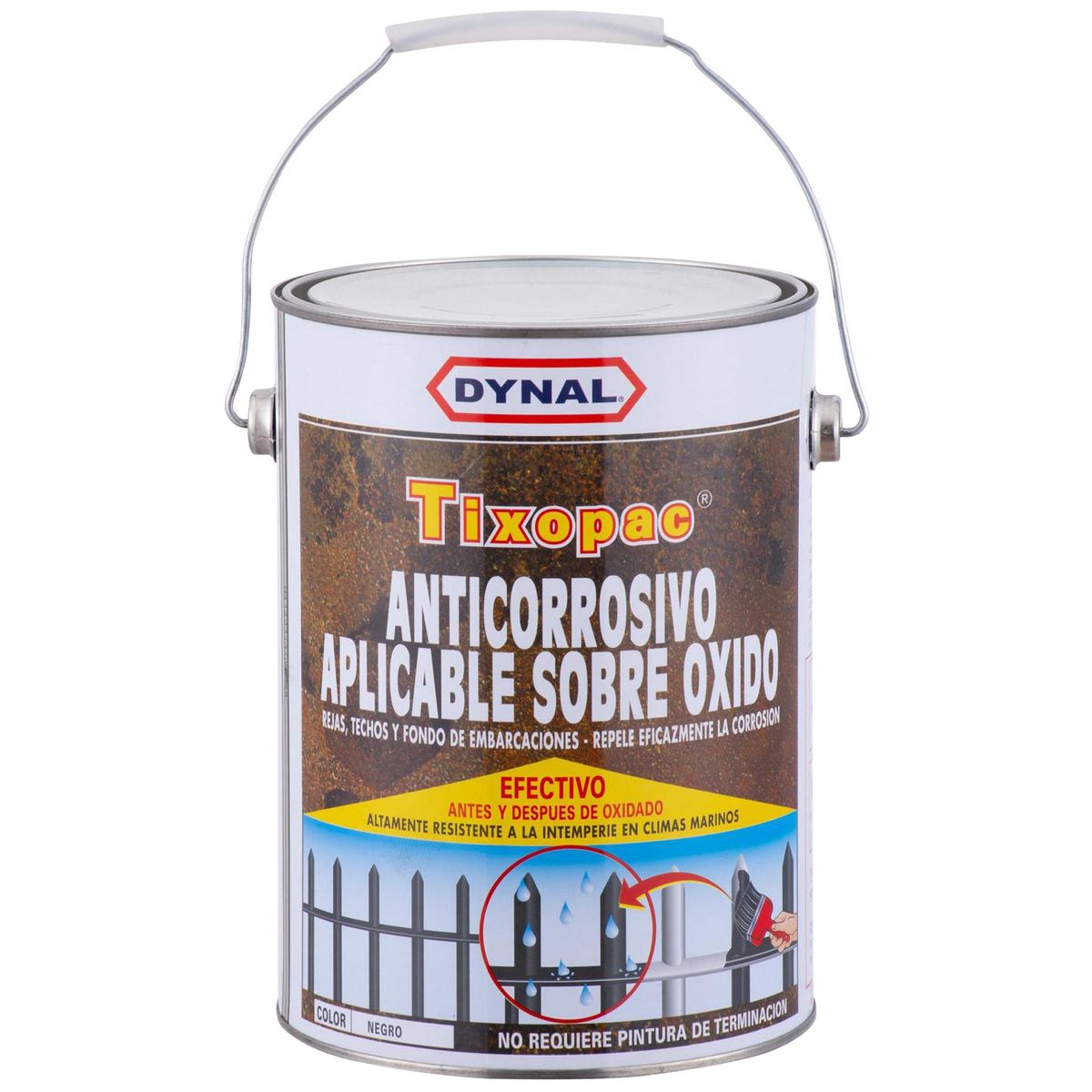 DYNAL - Anticorrosivo Lata 1 galón(es) Mate Negro