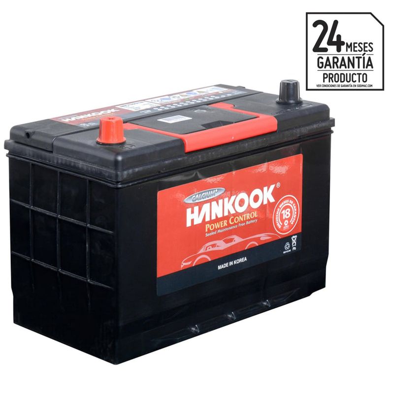 HANKOOK - Batería de Automóvil 75 Ah Positivo Izquierdo 660 CCA
