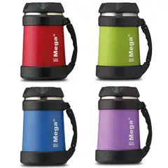 MEGA - Termo para Agua 500 ml Acero Inoxidable Colores variados