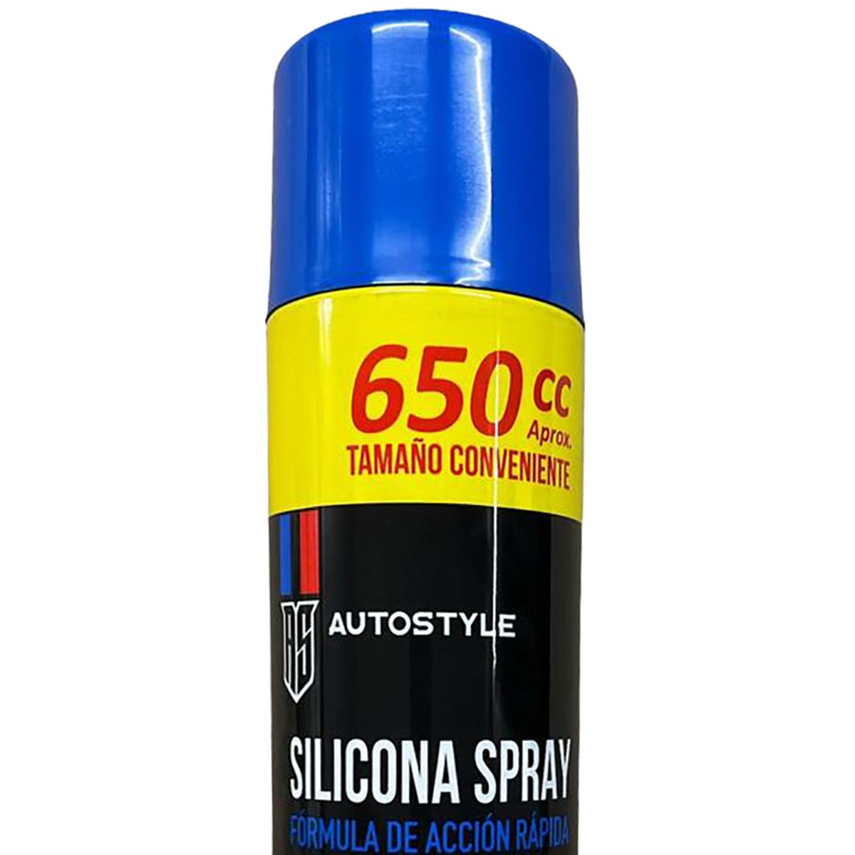 AUTOSTYLE - Silicona en Spray Autostyle 650 ml para Auto Brillo y Protección