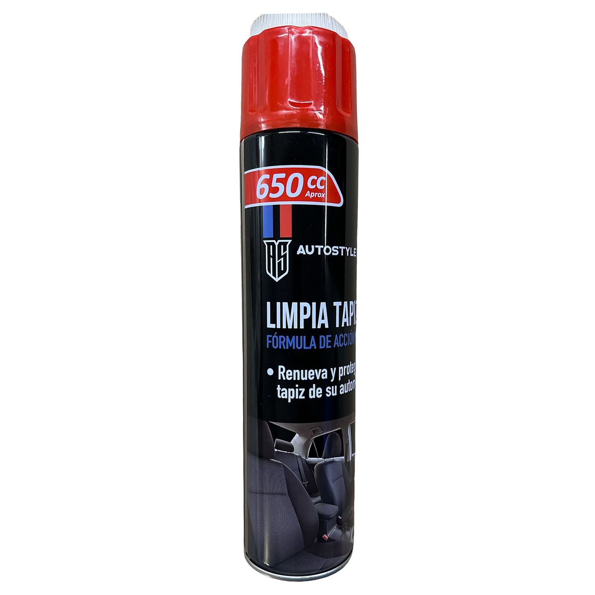 AUTOSTYLE - Limpia Tapiz Autostyle Spray 650 ml para Auto con Cepillo Aplicador