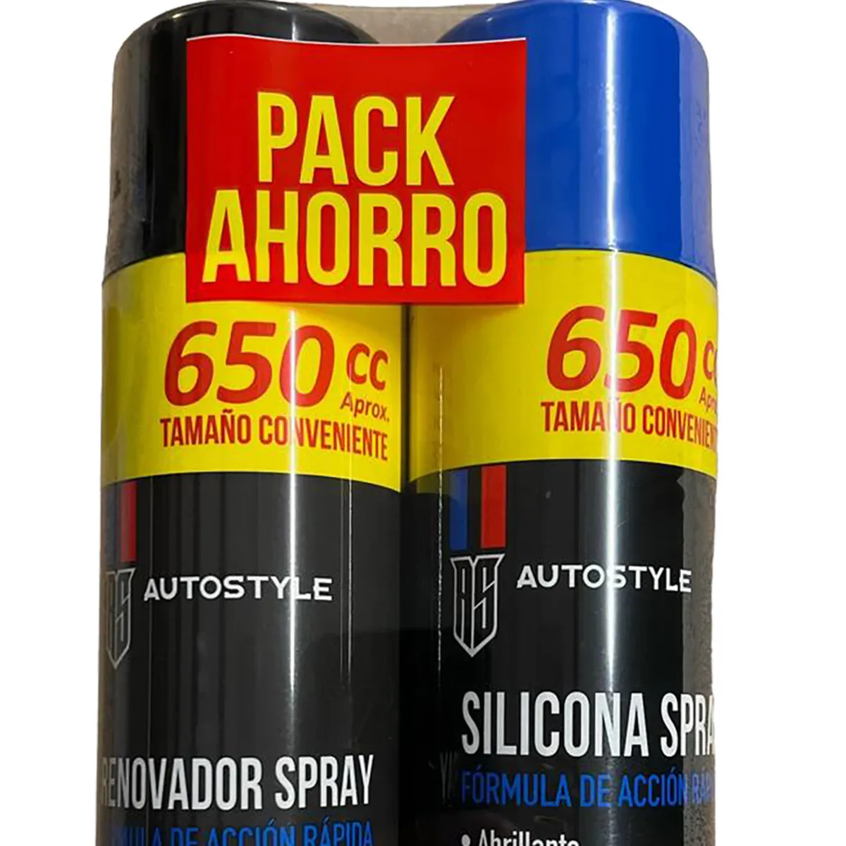 AUTOSTYLE - Kit Autostyle Spray Renovador Neumáticos 2 Unidades