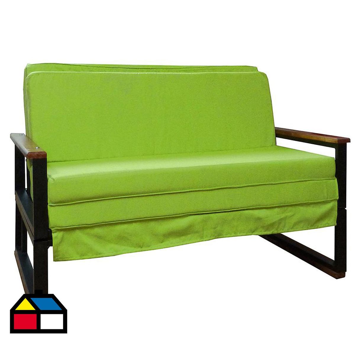 RECUTEX - Futón Folk 118x45x72 cm