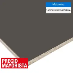 VESTO - Melamina Grafito 15 mm 183x250 cm