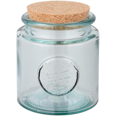 Canister con tapa 800 cc vidrio transparente