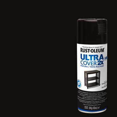 Pintura en spray semibrillo 340 gr negro
