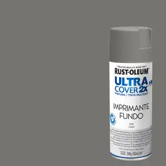 RUST OLEUM - Pintura en spray mate 340 gr Imprimante gris