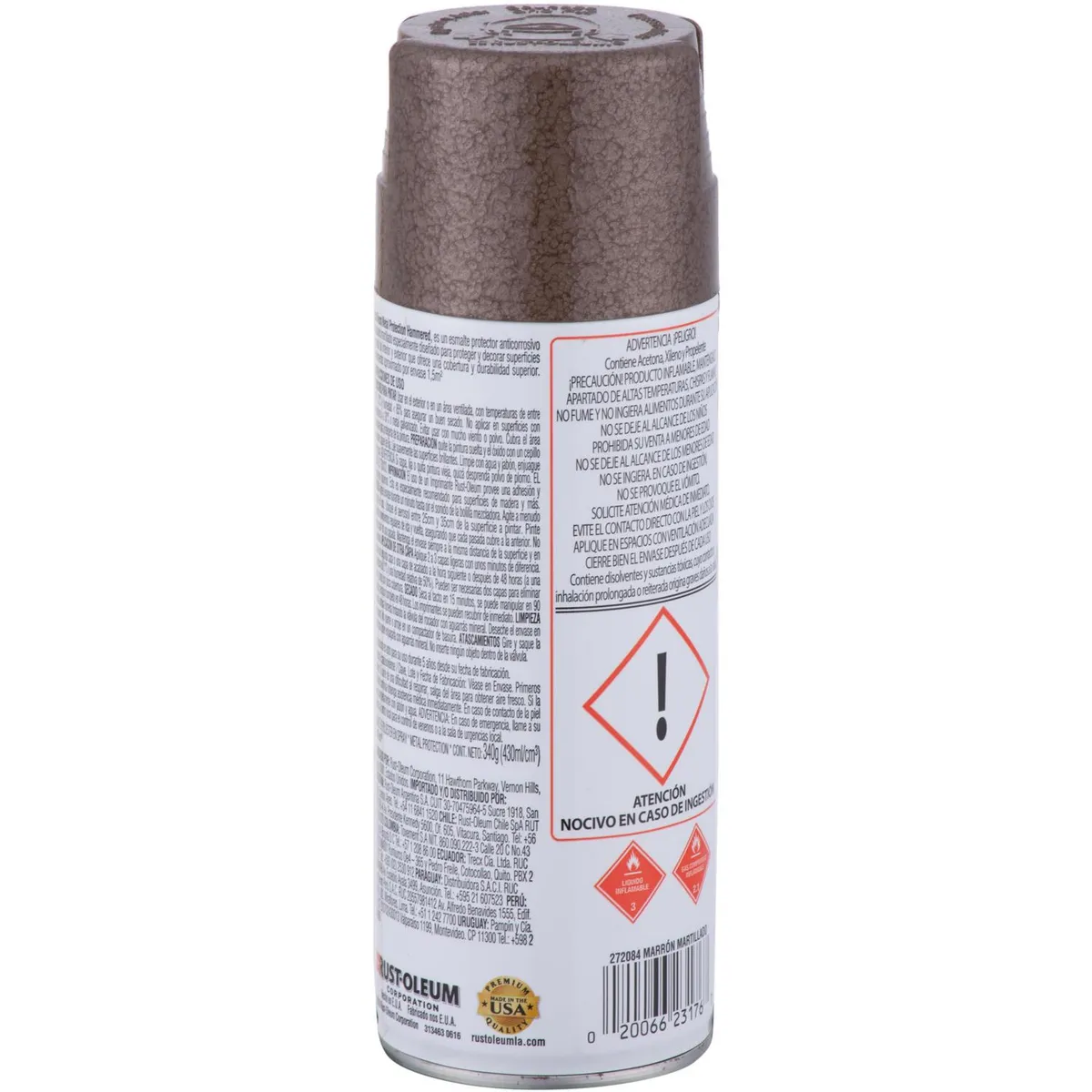 RUST OLEUM - Pintura Anticorrosiva Spray 0.43 l Mate Café