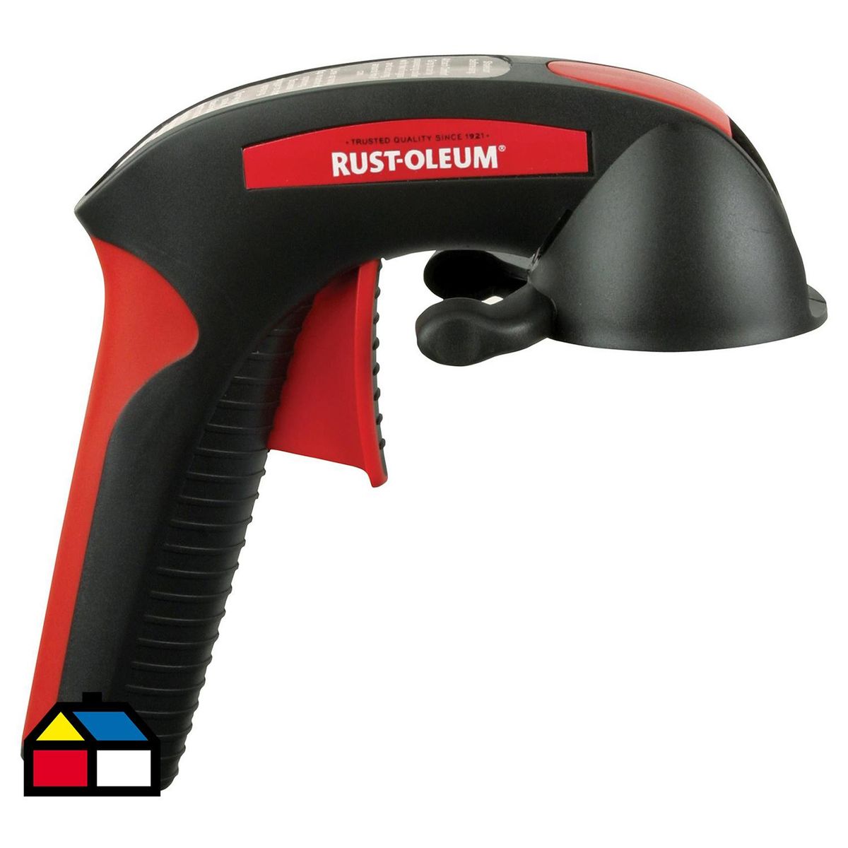 RUST OLEUM - Pistola Aplicadora de Aerosol Rust-oleum Comfort Grip Negro/rojo