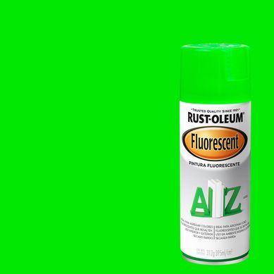 Pintura en spray fluorescente 312 gr verde