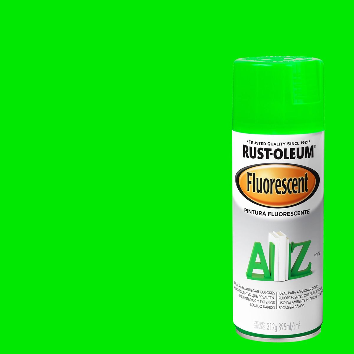 RUST OLEUM - Pintura para Auto Spray 0.395 l Mate Verde