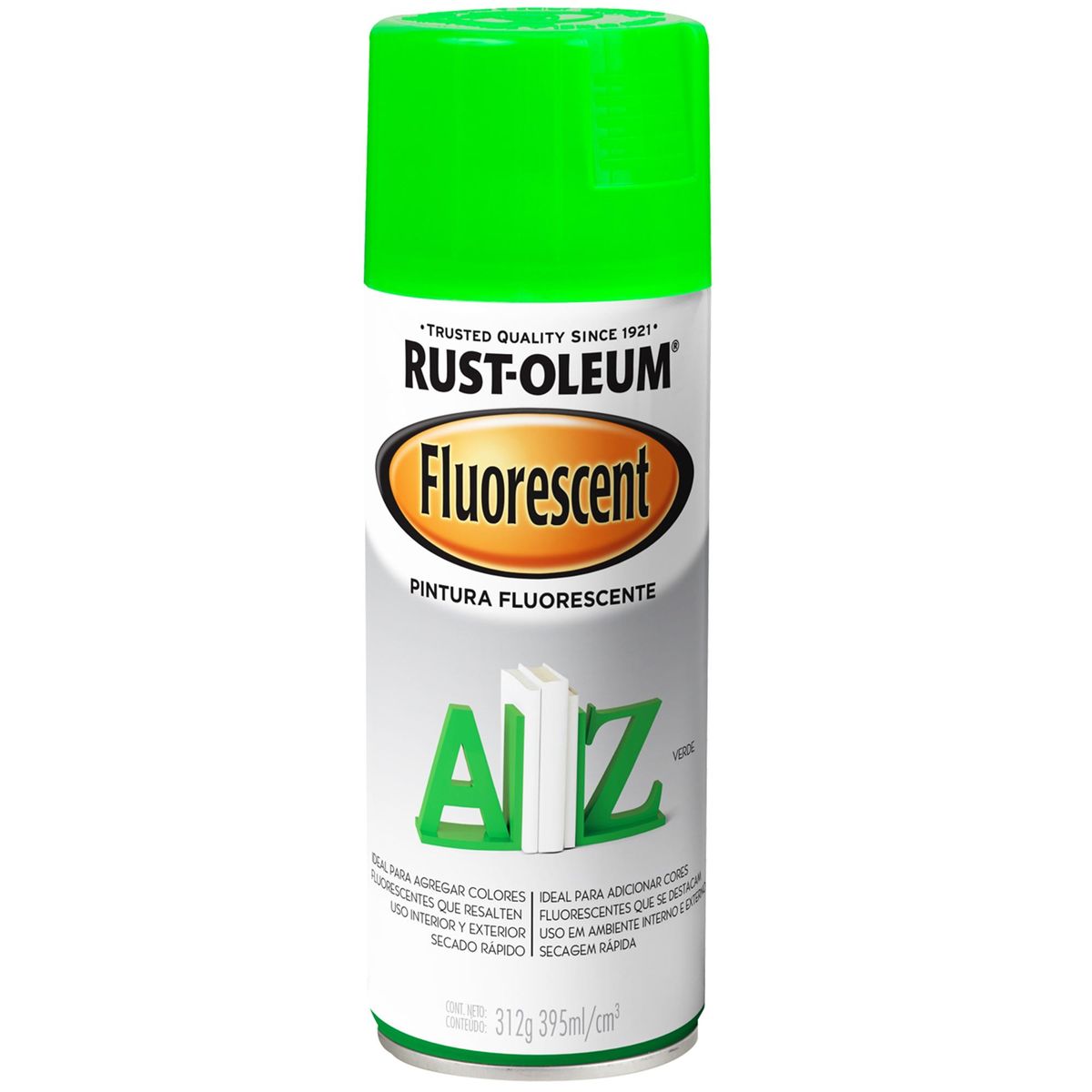 RUST OLEUM - Pintura para Auto Spray 0.395 l Mate Verde
