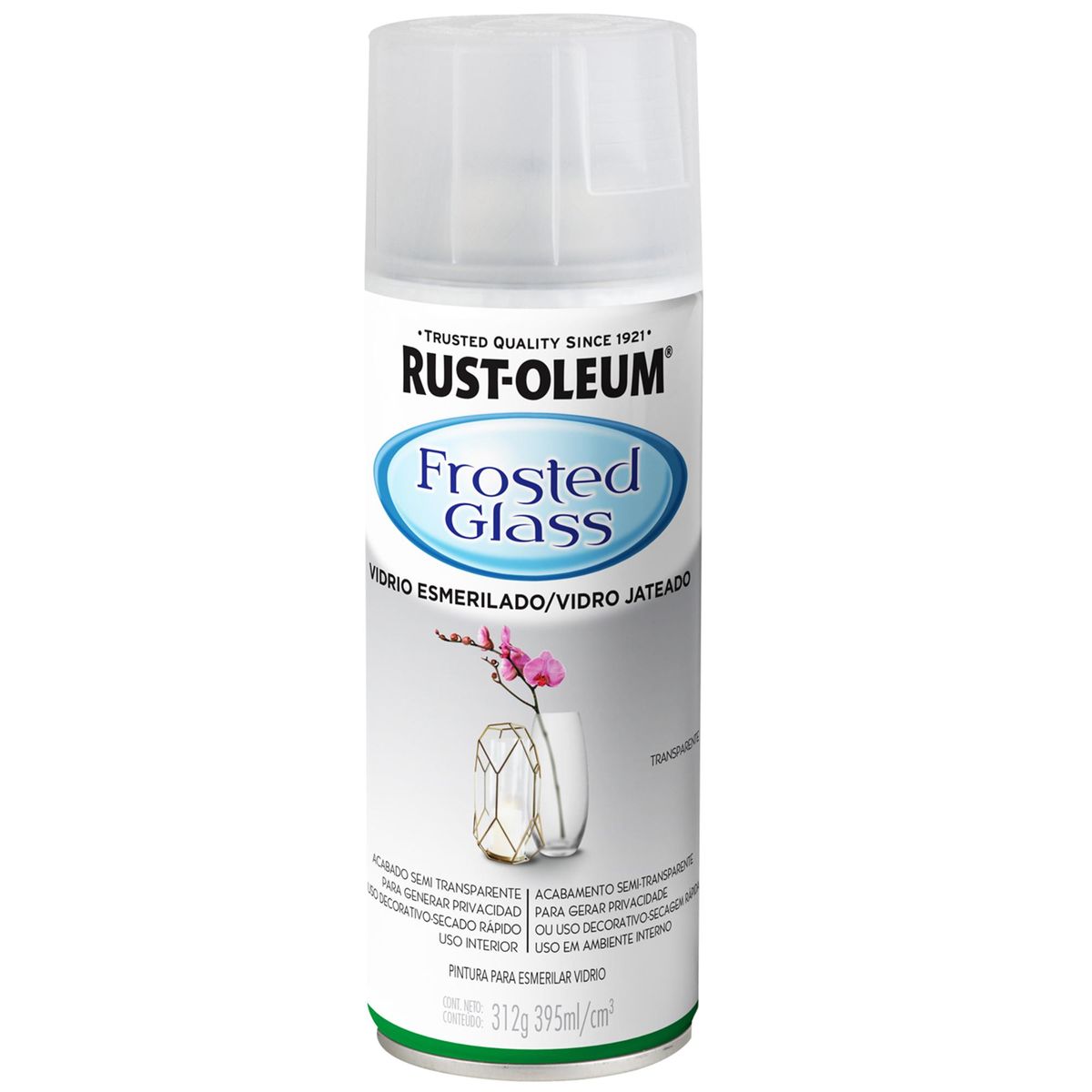 RUST OLEUM - Pintura Spray Spray 0.395 l Mate Semi transparente