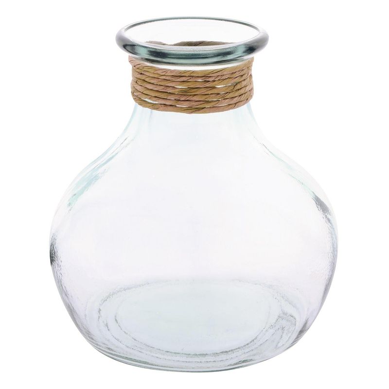 HOMY - Jarro 21 cm vidrio transparente