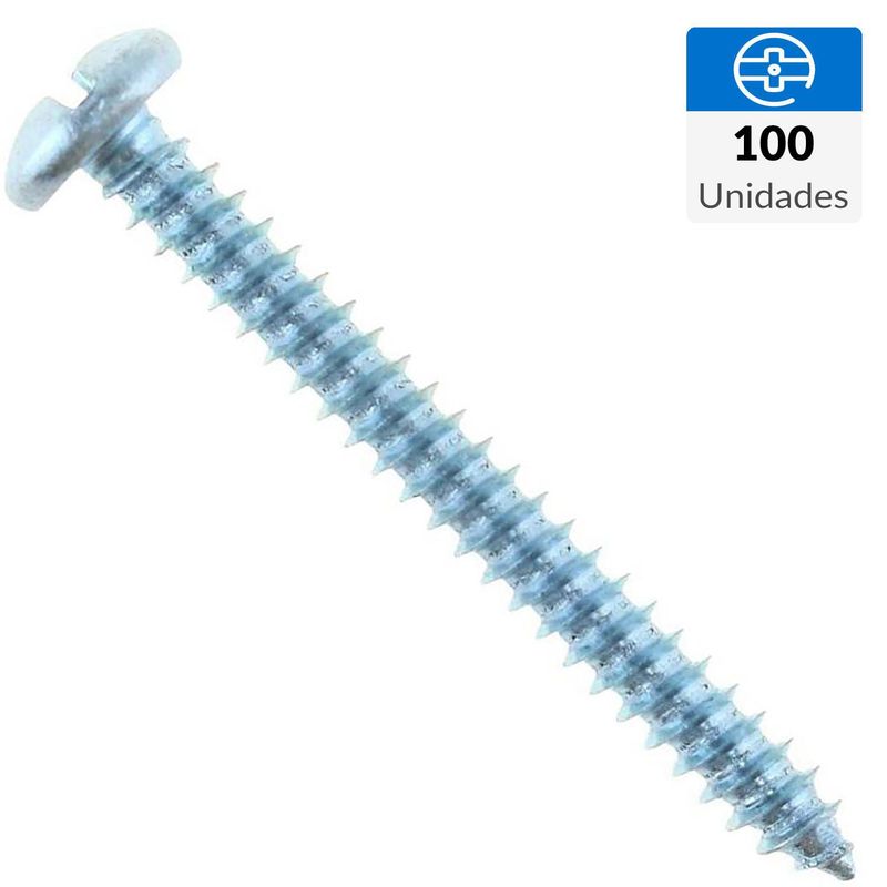 MAMUT - Tornillo Roscalata Cabeza Phillips Metal 2 " 12 mm 100 unidad(es)