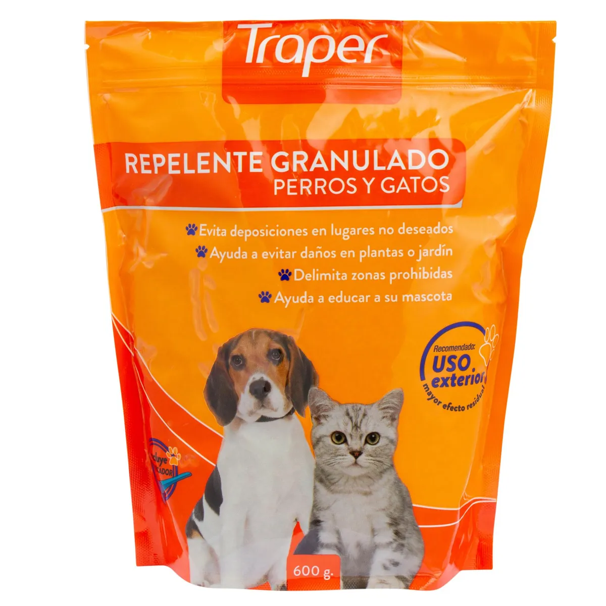 TRAPER - Repelente Granulado Exterior para Mascotas Anasac 600 gr