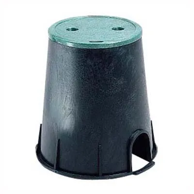 Caja para válvulas circular plástico 23x15 cm