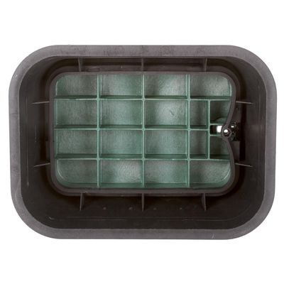 Imagen 2 del producto Caja para válvulas rectangular plástico 30x40x18 cm