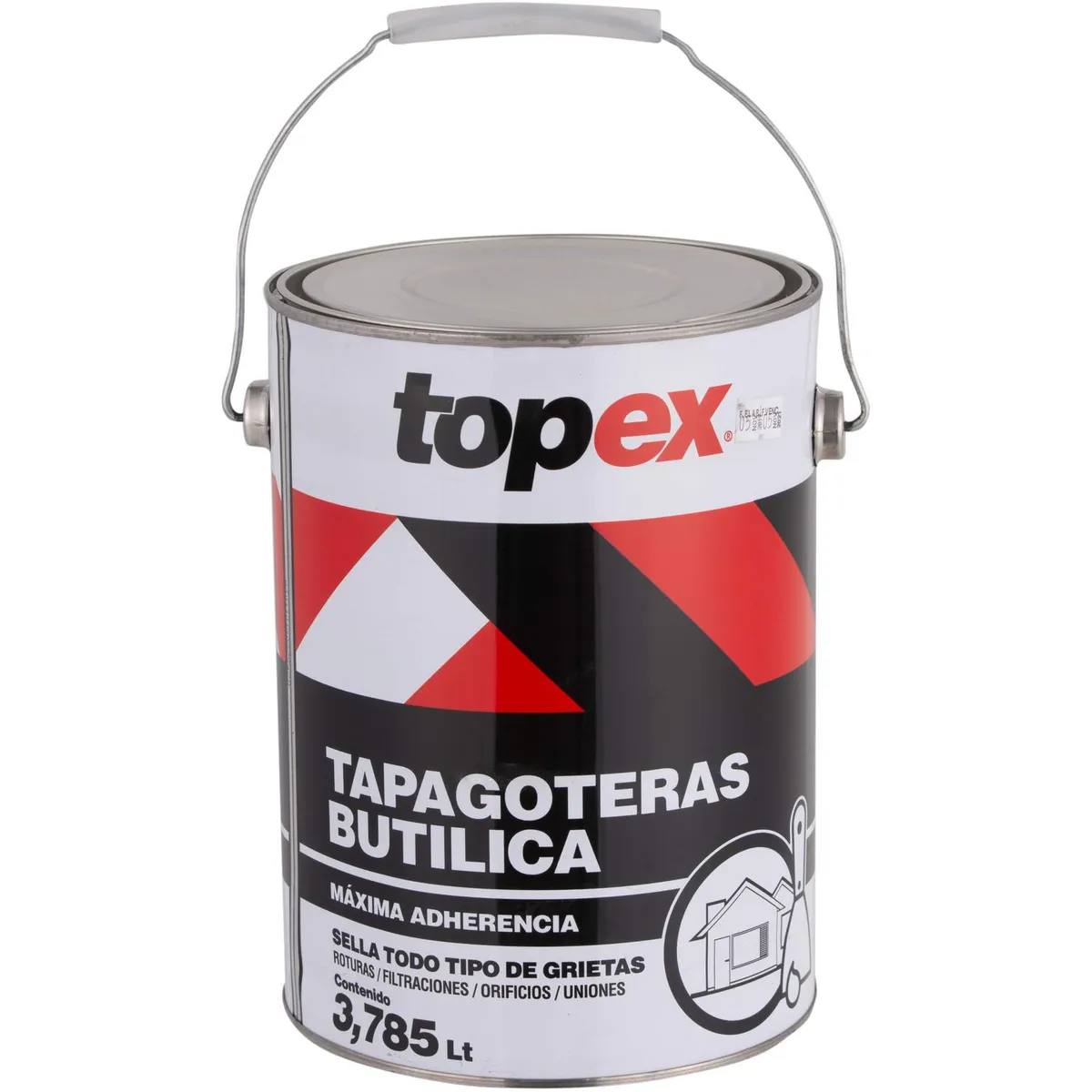 TOPEX - Sellante butílica tapagoteras 1 gl
