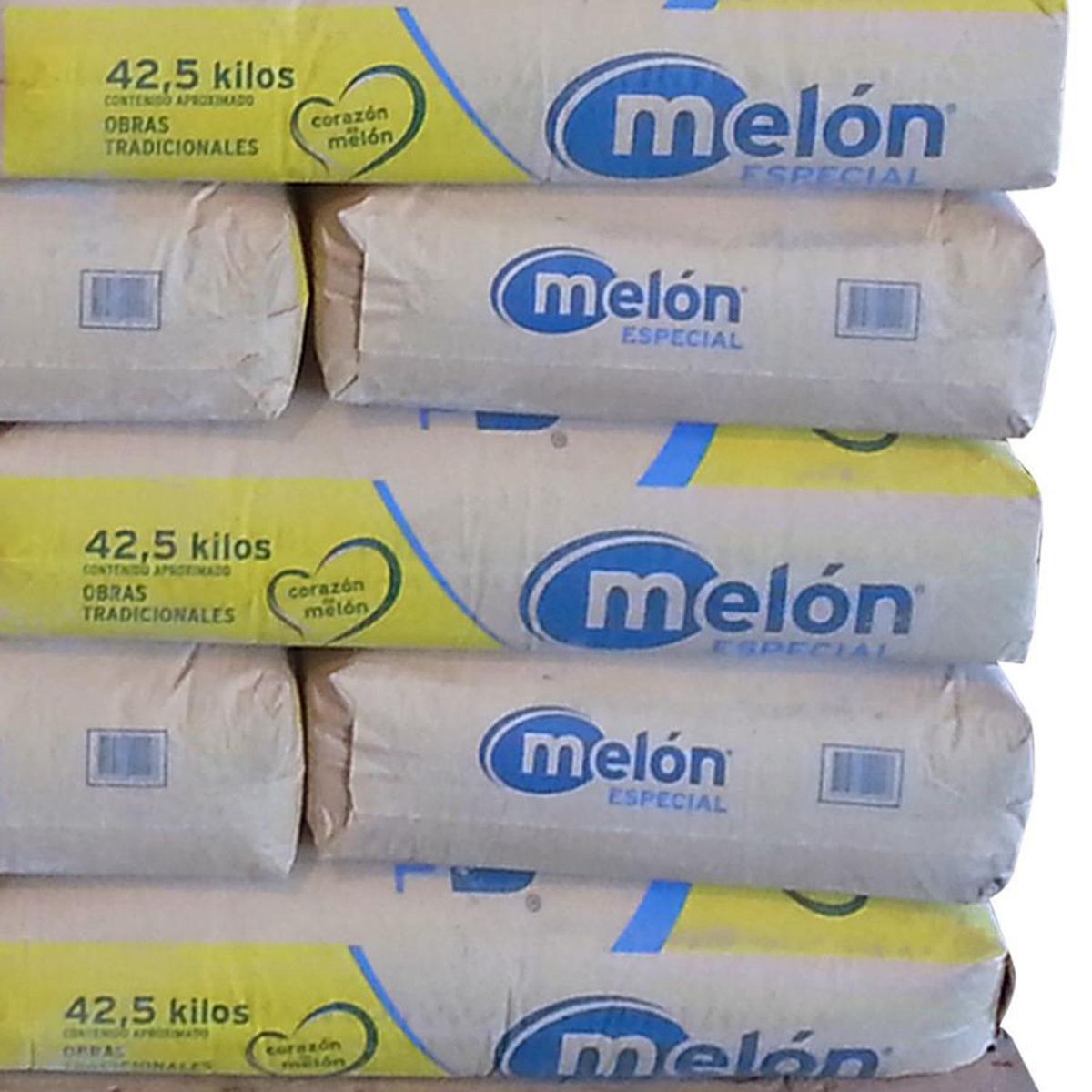 MELON - Pallet 80 sacos de cemento, Melón
