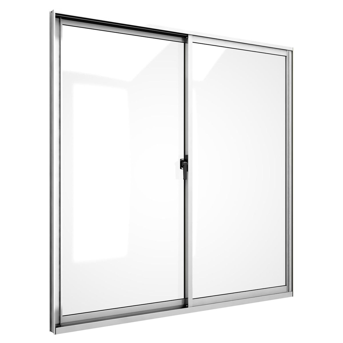 WINTEC - Ventana termopanel aluminio 120x120 cm mate corredera