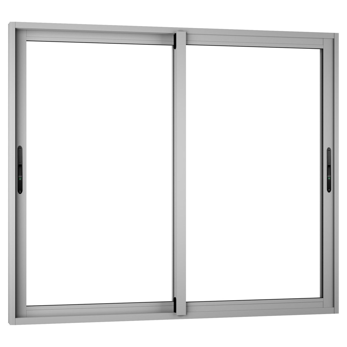 WINTEC - Ventana aluminio 121x100 cm monolítico mate corredera
