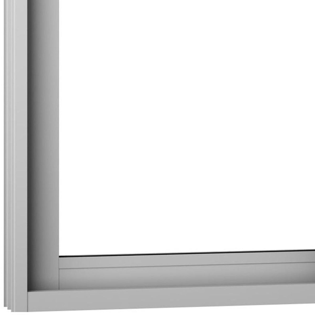 WINTEC - Ventana aluminio 120x120 cm monolítico mate corredera