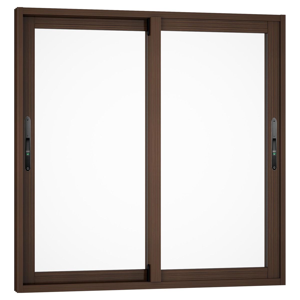 WINTEC - Ventana aluminio 60x60 cm monolítico madera corredera