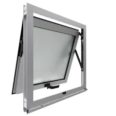 WINTEC - Ventana termopanel aluminio 60x60 cm mate proyectante