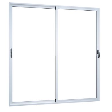 195x205  cm Puerta Aluminio blanco