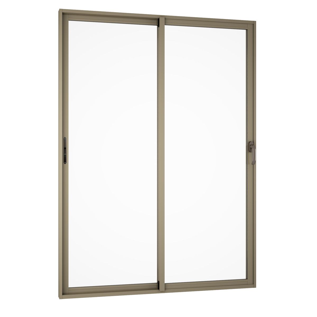 WINTEC - Ventanal termopanel aluminio 150x205 cm titanio corredera