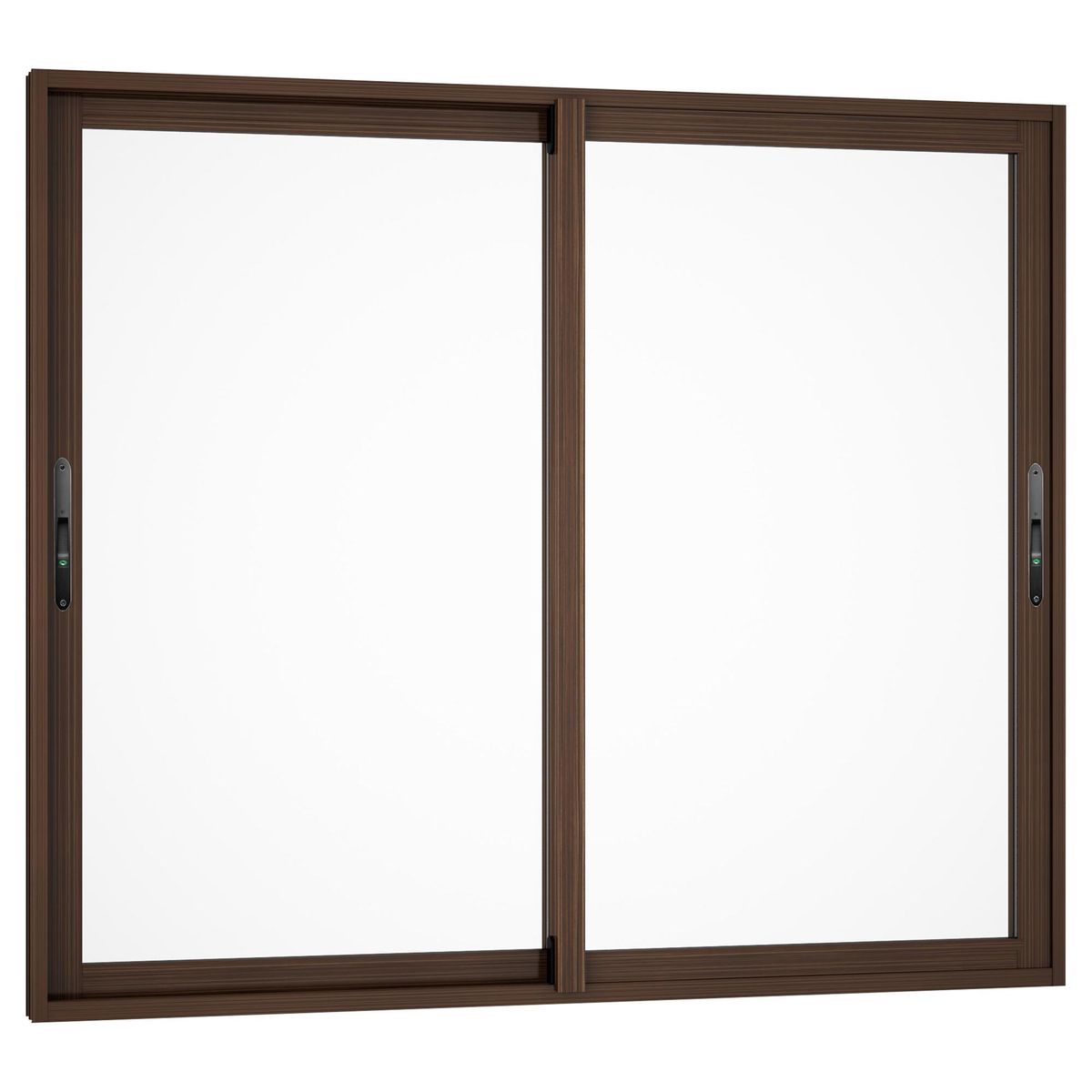 WINTEC - Ventana termopanel aluminio 140x120 cm madera corredera
