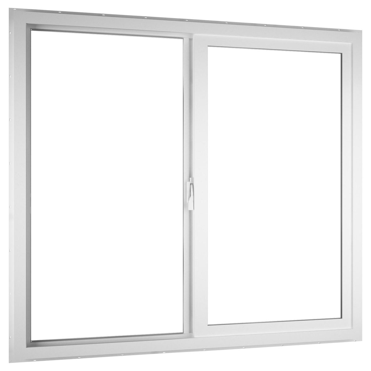 WINTEC - Ventana  PVC 120x120 cm monolítico blanco corredera