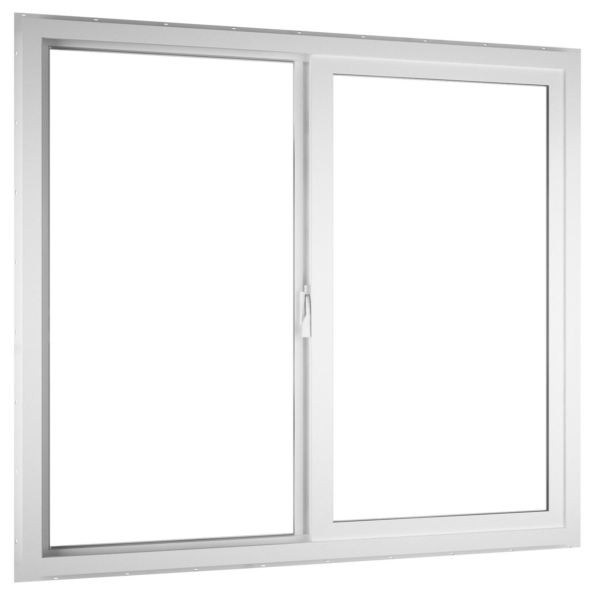 WINTEC - Ventana termopanel PVC 120x120 cm blanco corredera