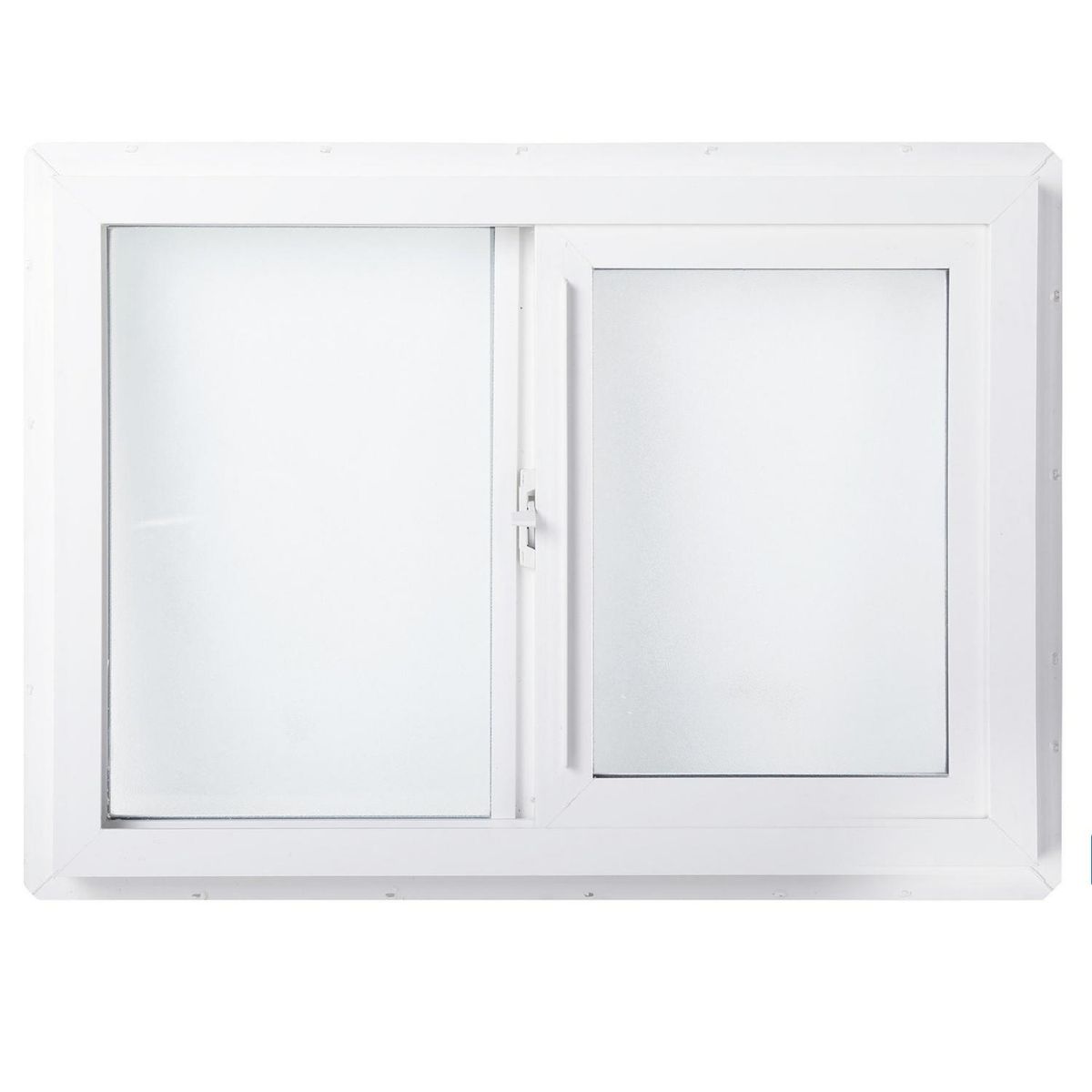 WINTEC - Ventana termopanel PVC 70x50 cm blanco corredera