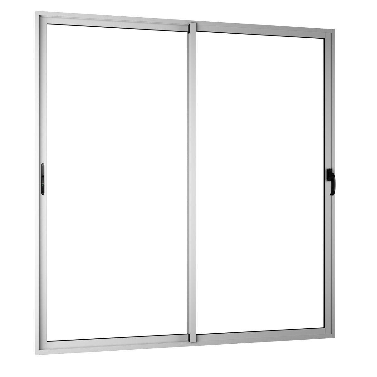 WINTEC - Ventana termopanel PVC 195x205 cm blanco corredera