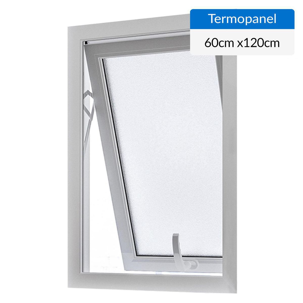 WINTEC - Ventana termopanel PVC 60x120 cm blanco proyectante
