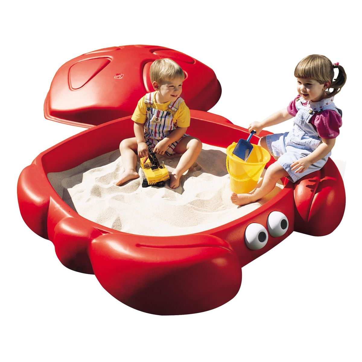 STEP 2 - Centro de Arena 117x121x41 cm Rojo