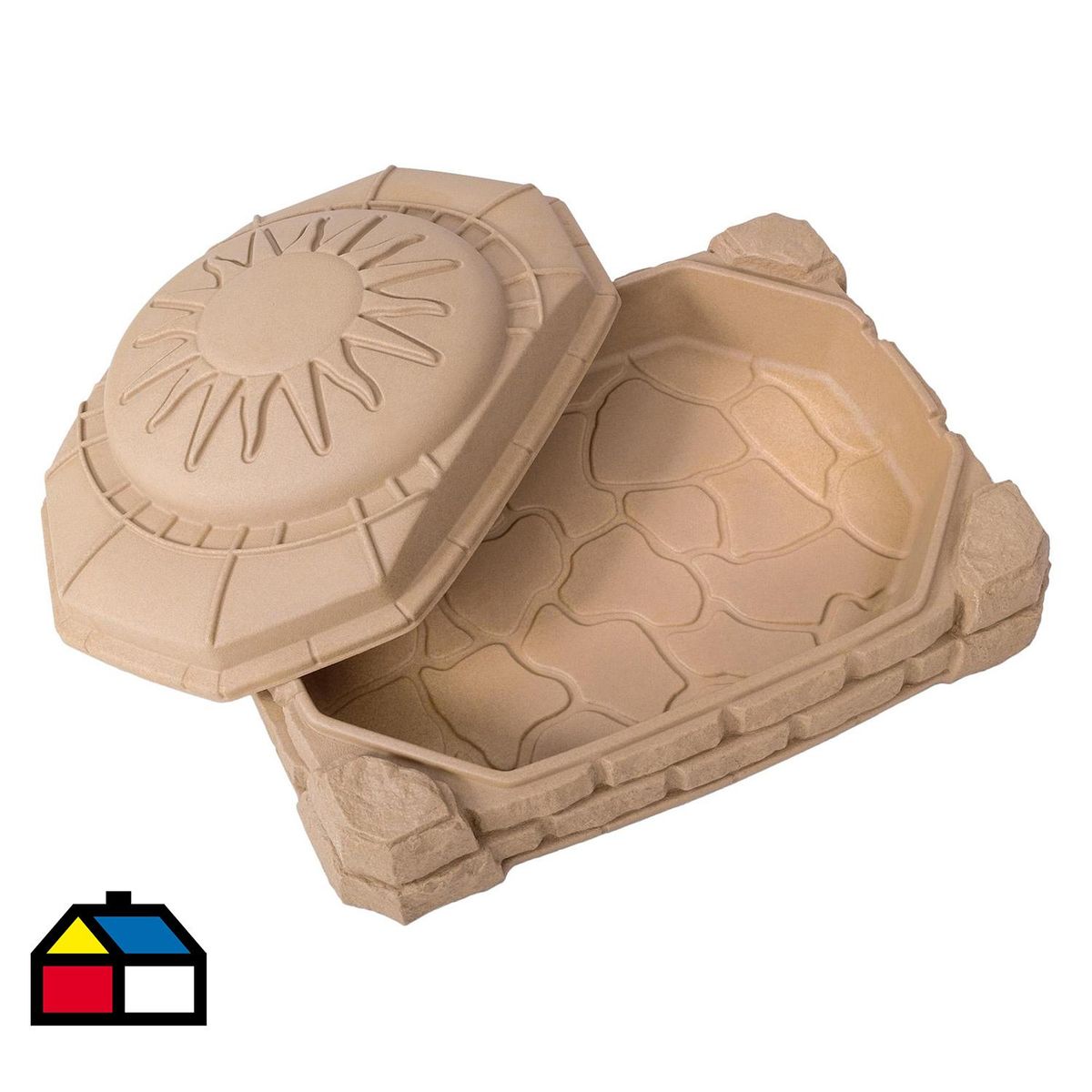 STEP 2 - Centro de Arena 112x81x39 cm beige