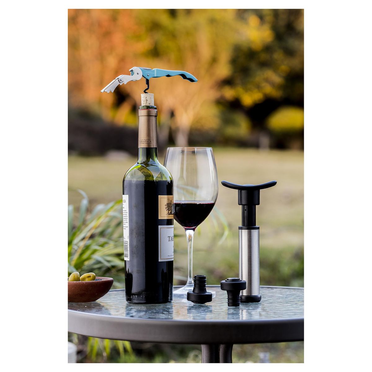 JUST HOME COLLECTION - Bomba selladora de vino 15 cm