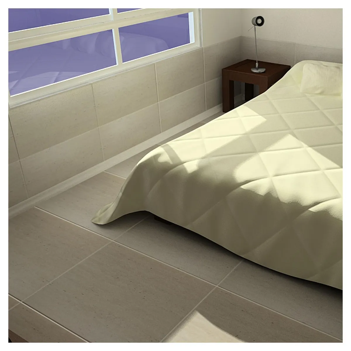 KLIPEN - Gres Porcelánico 60x60 cm Travertino Beige 1.44 m2